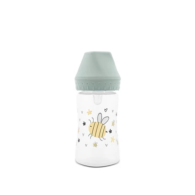 My Friend széles nyakú cumisüveg 250ml - Iceberg Green