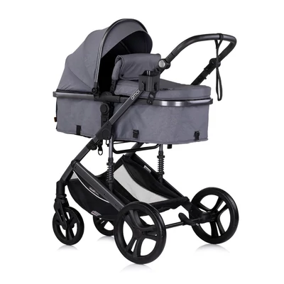 Chipolino Amore babakocsi mózessé alakítható sportrésszel - Cloud grey