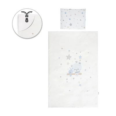 Lorelli 5 részes ágynemű garnitúra - Bear with Swing Blue