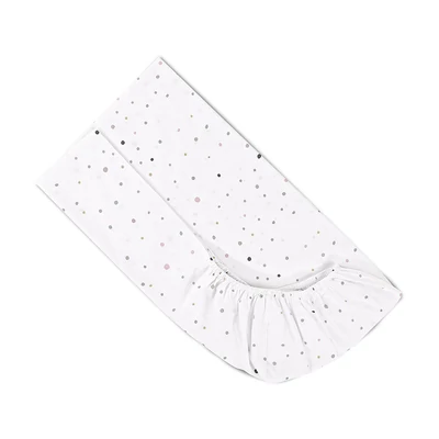 Lorelli gumis lepedő 70x140 + 15cm - Happy Friends Mint