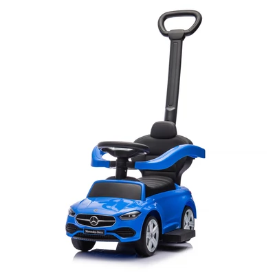 Chipolino Mercedes Benz C-Class bébitaxi tolókarral - blue