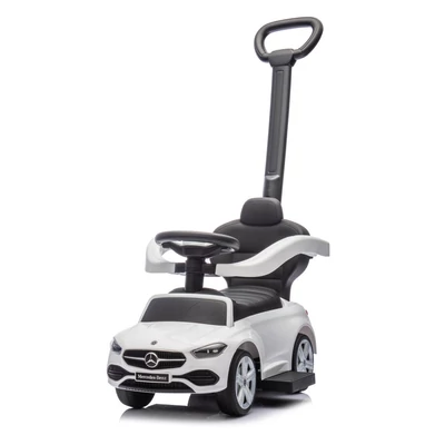 Chipolino Mercedes Benz C-Class bébitaxi tolókarral - white