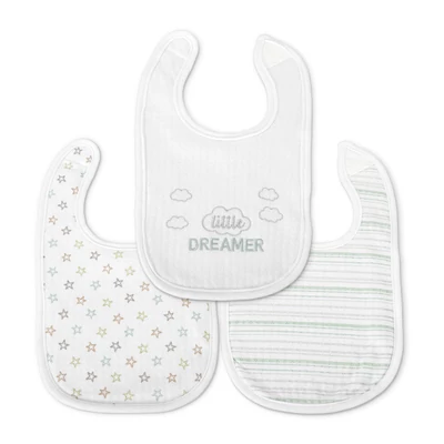 Lorelli Natural tépőzáras előke 3db - Unisex