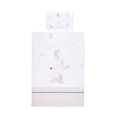 Lorelli 4 részes ágynemű garnitúra - Little Rabbits Grey