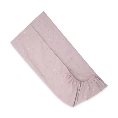 Lorelli gumis lepedő 60x120 + 15cm - Rose Sky