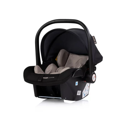 Chipolino Amore autóshordozó adapterrel 40-87cm - Noir