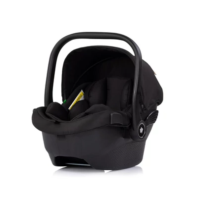 Chipolino Pearl autóshordozó adapterrel 40-87 cm - Noir