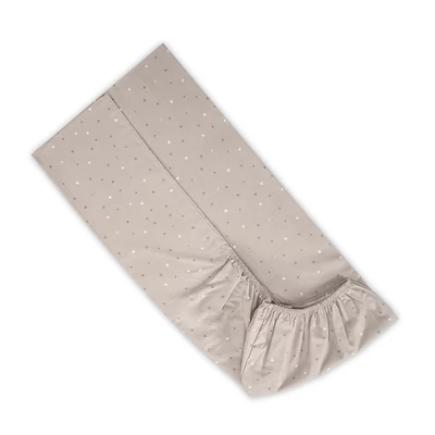 Lorelli gumis lepedő 60x120 + 15cm - Beige Sky