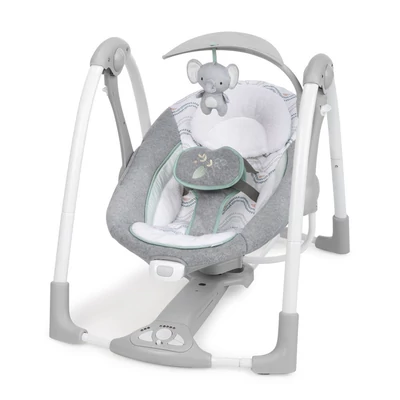 Ingenuity Átalakítható rezgő hinta dallamokkal és adapterrel, Swell™, 2in1, 0 hó+, 9 kg-ig