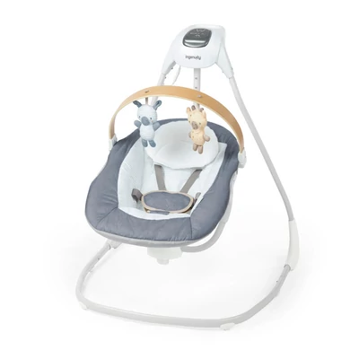 INGENUITY Hintázó zenélő 0m+, 9 kg-ig - Chambray 