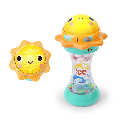 BRIGHT STARTS Játék zenei csörgő napocska Just for Sun™ 6m+