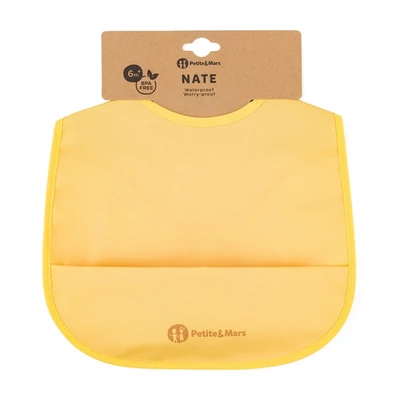 PETITE&MARS Előke PU Nate 6hó+ - Intense Ochre