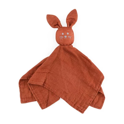 PETITE&MARS Bambusz muszlin szundikendő Hugo Cinnamon Spice 0m+