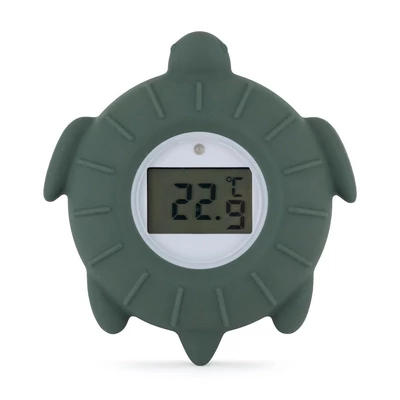 PETITE&MARS Szilikon digitális vízhőmérő Turtle Terry Misty Green 0hó+