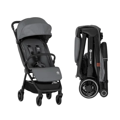 PETITE&MARS Sport babakocsi Zip Smoky Anthracite