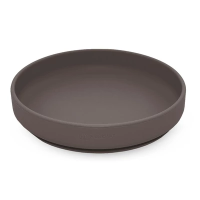 PETITE&MARS Talíř silikonový s přísavkou Take&Match Bitter Cocoa 6m+