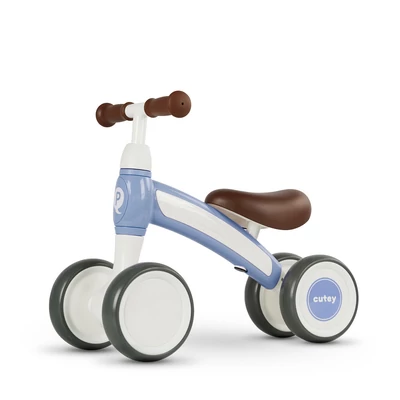 QPLAY Odrážedlo Cutey Blue, věk 1-3 roky, do 20 kg