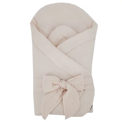 EKO Muszlin pólya bélelés nélkül 75x75 cm - Beige
