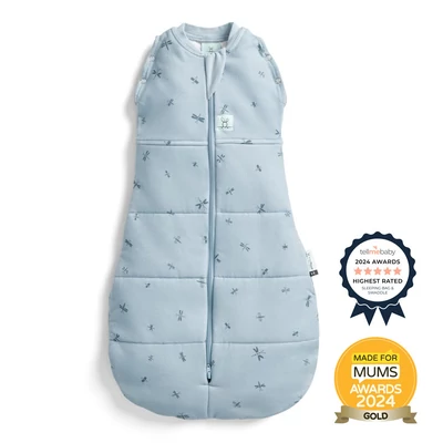 ERGOPOUCH Bebújós és alvózsák 2 az 1-ben 3-6 hó 6-8 kg 2,5 tog - Cocoon Szitakötők