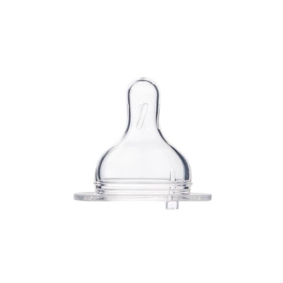 Canpol babies Közepes áramlású szilikon etetőcumi, széles cumisüveghez, EasyStart, 6hó+ 1 db