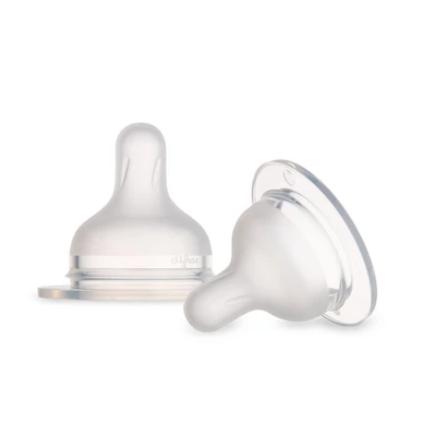 Canpol babies Szilikon etetőcumi az S-alakú cumisüvegekhez, 0hó+, 2db, mini