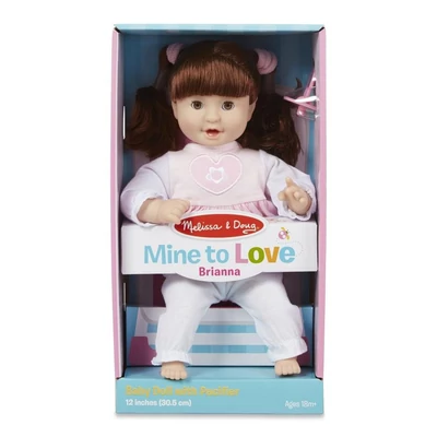 Melissa & Doug babák és babaházak, brianna baba 30 cm