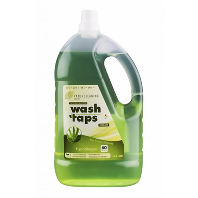 NaturCleaning Wash Taps Teafa-Aloe hipoallergén mosógél 4,5 liter