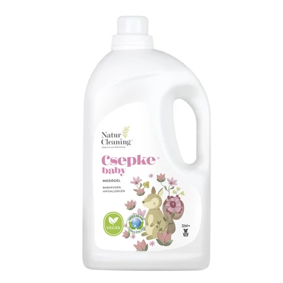 Csepke baby mosógél babapúder hipoallergén 4 liter