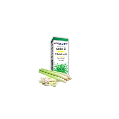 Vivamax Indiai citromfű 100%-os tisztaságú illóolaj (10 ml)
