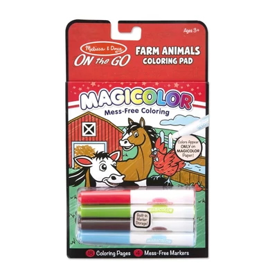 Melissa & Doug Kreatív játék, Mágikus színező füzet