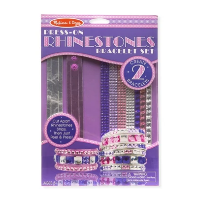 Melissa & Doug Ékszerek, Kristály karkötő készítő szett