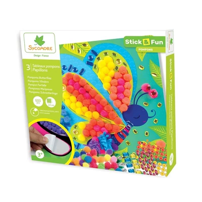 Sycomore Stick n Fun Pompom pillangó készítő
