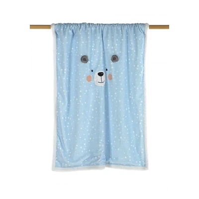 Mora KARU J75 pléd 80*110 05 blue -dobozos