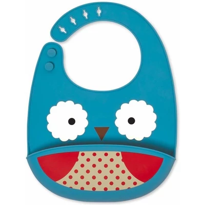 Skip Hop Zoo szilikon előke Bagoly