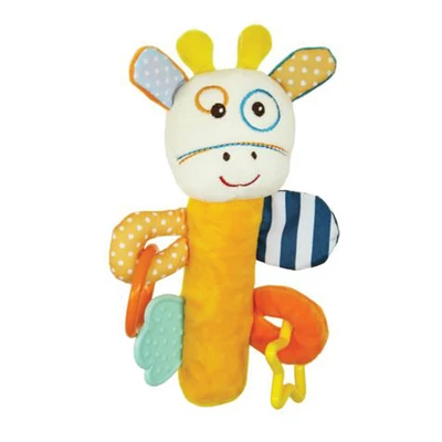 Kikkaboo sípoló készségfejlesztõ plüss Raffy Giraffe