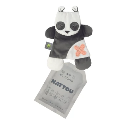 Nattou szundikendõ plüss hideg/meleg terápiás gélpárnával BuddieZzz panda