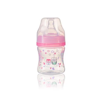 BabyOno cumisüveg mûa. szélesnyakú anticolic 120ml rózsaszín 402/02
