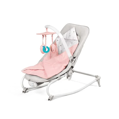 Kinderkraft pihenőszék Felio rezgő zenélő pink