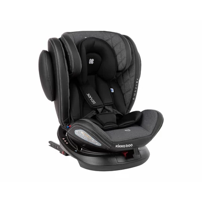 Kikkaboo gyerekülés Stark 360 Isofix 0-36 kg sötétszürke