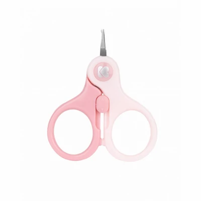 Kikkaboo körömvágó olló baba pink