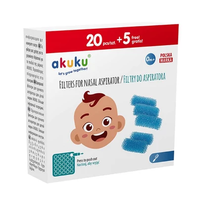 Akuku - orrszívó szûrő 25 db