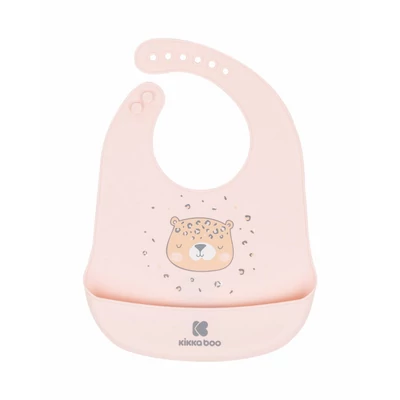 Kikkaboo előke szilikon Savanna Pink