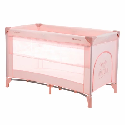 Kikkaboo utazóágy 2 szintes So Gifted pink