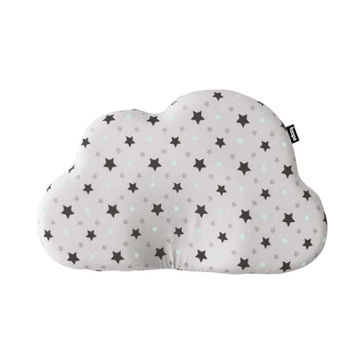Zopa párna babáknak - laposfejûség elleni memóriahabos ergonomikus Felhõ alakú Mint stars