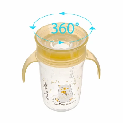 Akuku itatópohár csöpögésmentes 240 ml 360 fok I love my mammy