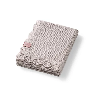 BabyOno babatakaró bambusz kötött 75x100cm szürke 1674/03