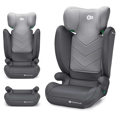 Kinderkraft gyerekülés I-SPARK i-Size 100-150cm szürke