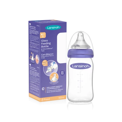 Lansinoh 160 ml. üveg cumisüveg