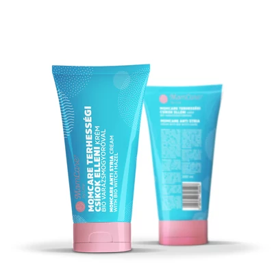 MomCare terhességi csíkok elleni krém bio varázsmogyoróval 200 ml  