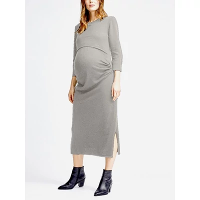 Kötött Kismama és szoptatós ruha Dorothy Perkins 48 szürke